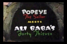 Cover Popeye Meets Ali Baba's Forty Thieves