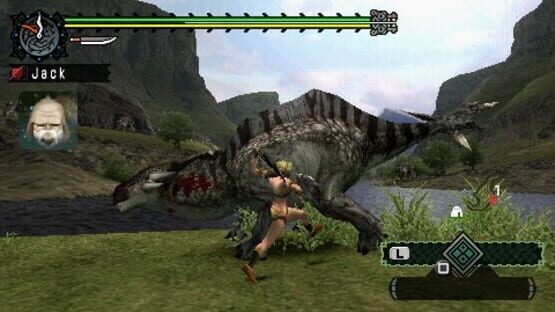 Screenshot Monster Hunter Freedom 1