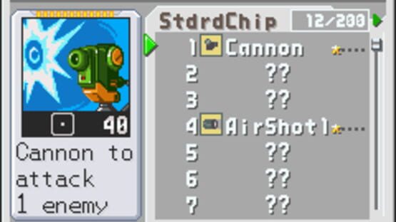Screenshot Mega Man Battle Network 3 Blue 2