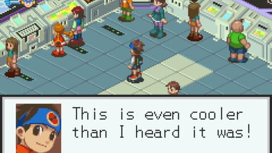 Screenshot Mega Man Battle Network 3 White 2