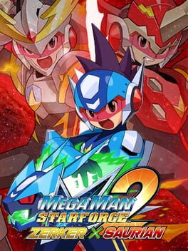 Cover Mega Man Star Force 2: Zerker x Saurian