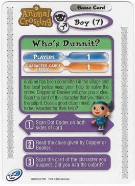 Cover Who's Dunnit? A
