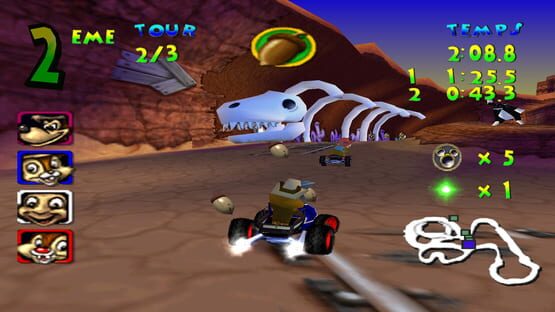 Screenshot Walt Disney World Quest: Magical Racing Tour 3