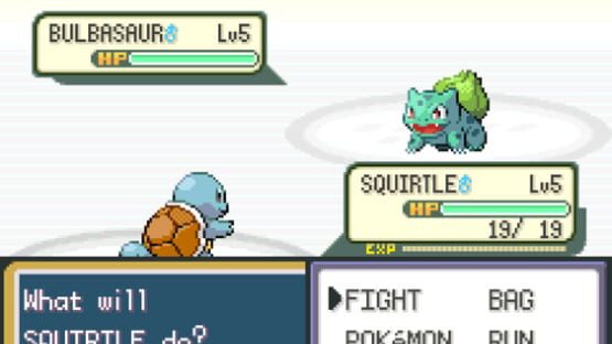 Screenshot Pokémon LeafGreen Version 3