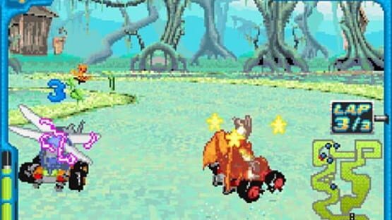 Screenshot Digimon Racing 2