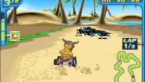 Screenshot Digimon Racing 3