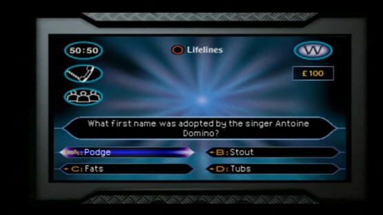 Screenshot Who Wants to Be a Millionaire 1