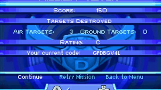 Screenshot Ace Combat Advance 1