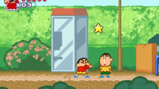 Screenshot Crayon Shin-Chan: Densetsu wo Yobu Omake no to Shukkugaan! 1