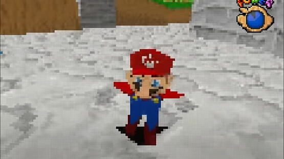 Screenshot SM64 GBA 3