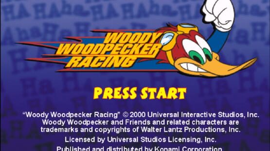 Screenshot Woody Woodpecker Racing 1