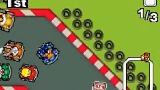 Screenshot Looney Tunes: Dizzy Driving 1