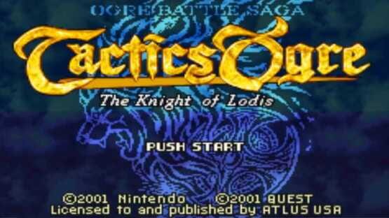 Screenshot Tactics Ogre: The Knight of Lodis 2