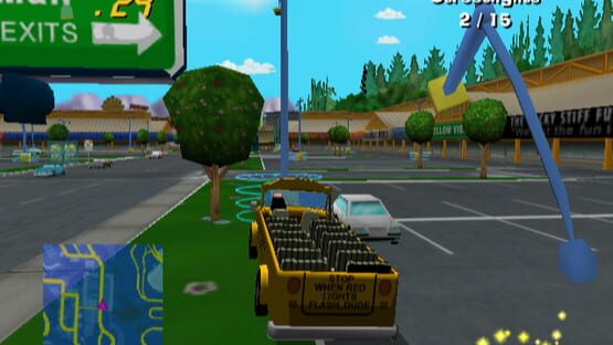 Screenshot The Simpsons: Road Rage 3