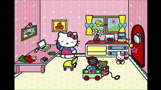 Screenshot Hello Kitty no Hiragana Katakana Onamae Kaitemiyou 2