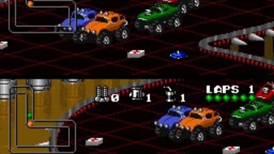 Screenshot Rock n' Roll Racing 2