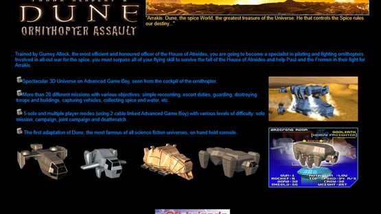 Screenshot Dune: Ornithopter Assault 2