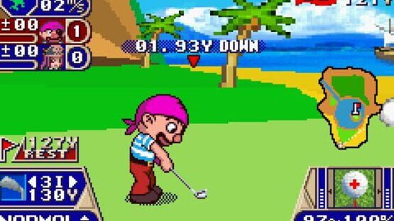 Screenshot Kurohige no Golf Shiyouyo 1