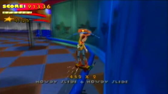 Screenshot Disney's Extreme Skate Adventure 1