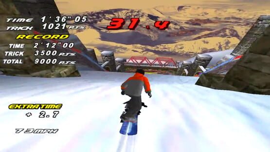 Screenshot Rippin' Riders Snowboarding 1