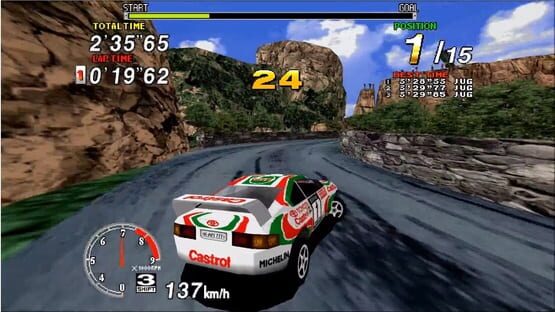 Screenshot Sega Rally Championship 1